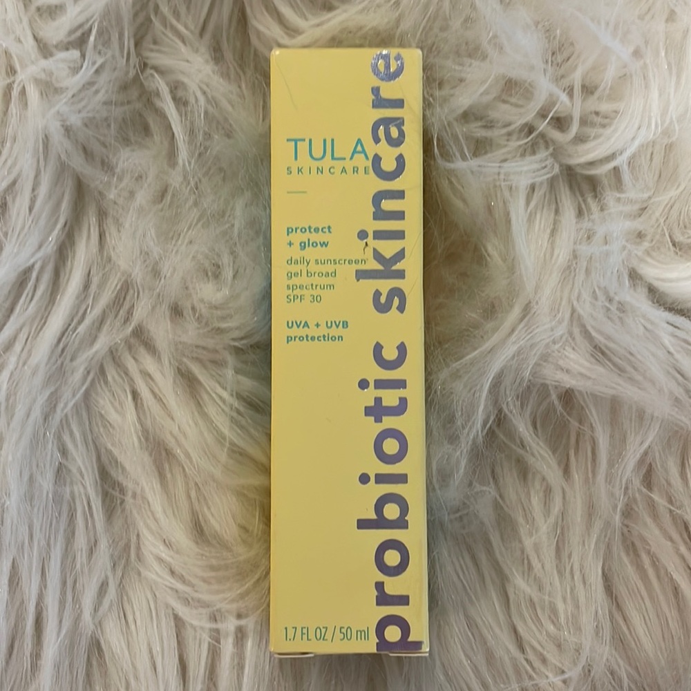 Tula probiotic protect + glow skincare